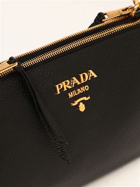 borsa nera a spalla prada|Borse a tracolla Prada da donna .